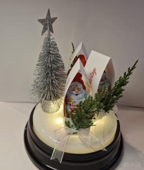 Weihnachtsmann im Haus, Weihnachten, Nikolaus,  Tischdeko, Mitbringsel